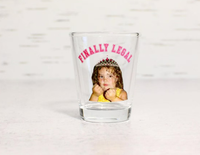 Personalized shot glasses