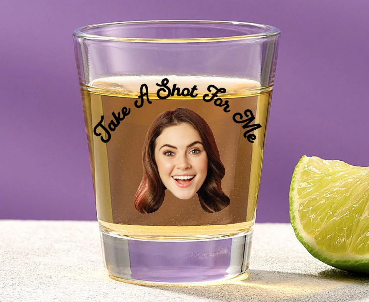 Personalized shot glasses