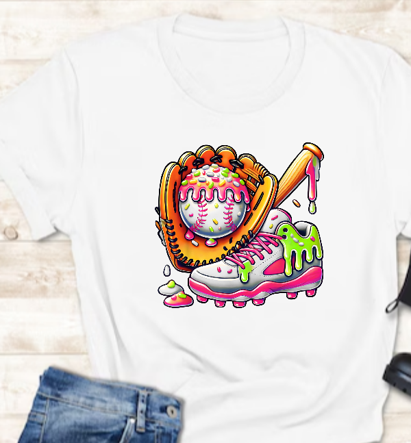 Ice Cream Drip Baseball (YOUTH)