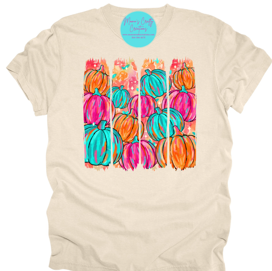 NEON PUMPKINS