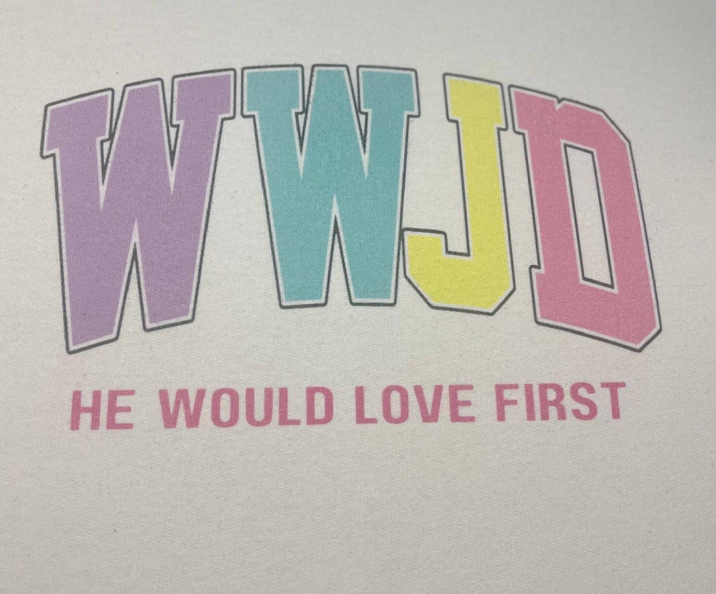 WWJD He would love first