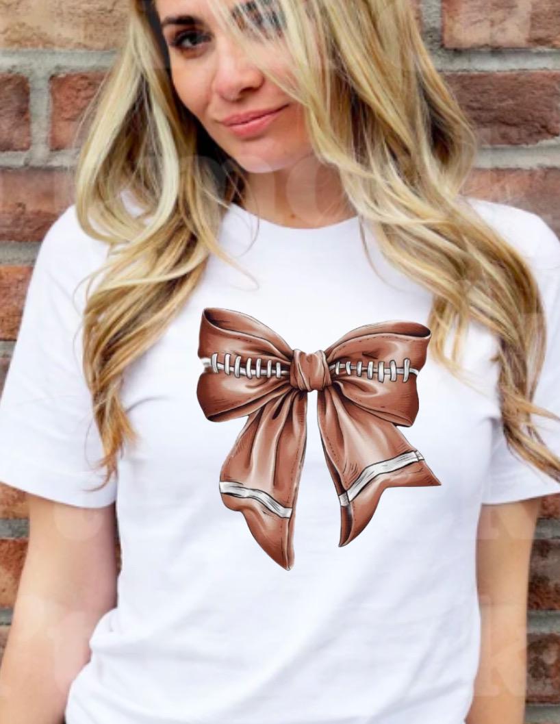 Football Coquette Bow