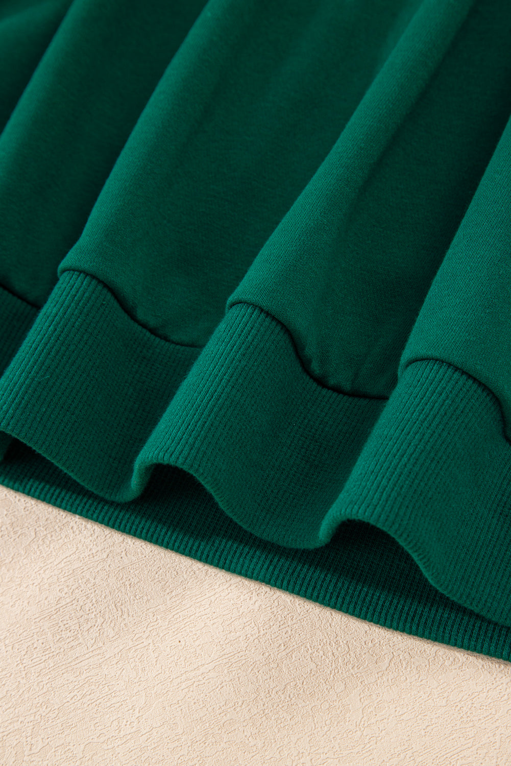 Black Varsity Stripe Detail Drop Shoulder Pullover Mini Skirt Set