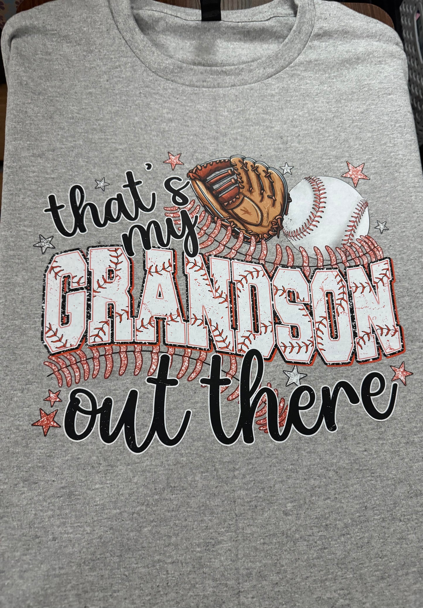 THAT'S MY GRANDSON OUT THERE PERSONALIZED