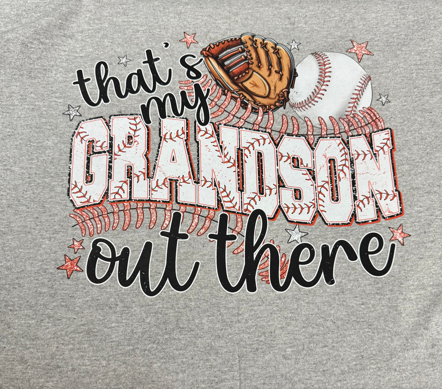 THAT'S MY GRANDSON OUT THERE PERSONALIZED