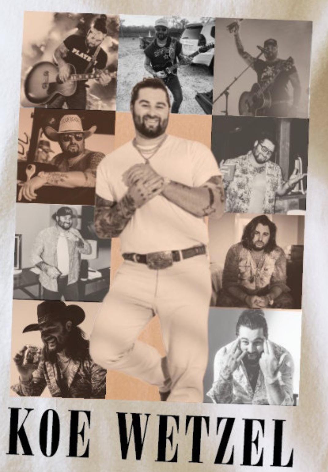 Koe Wetzel eras ( this is a hazy antique looking print)