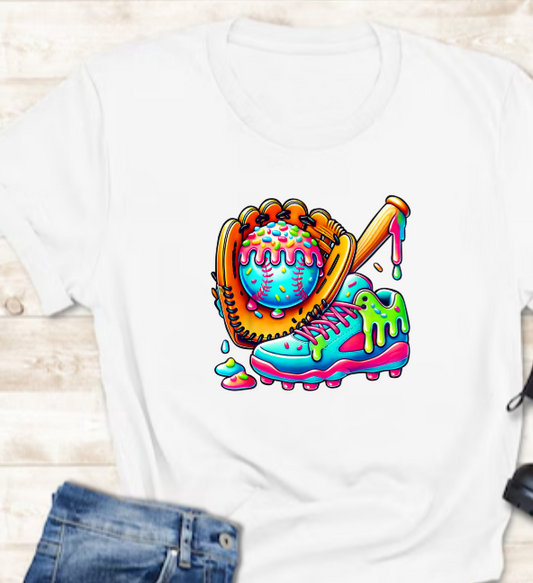 Ice Cream Drip Baseball (YOUTH)