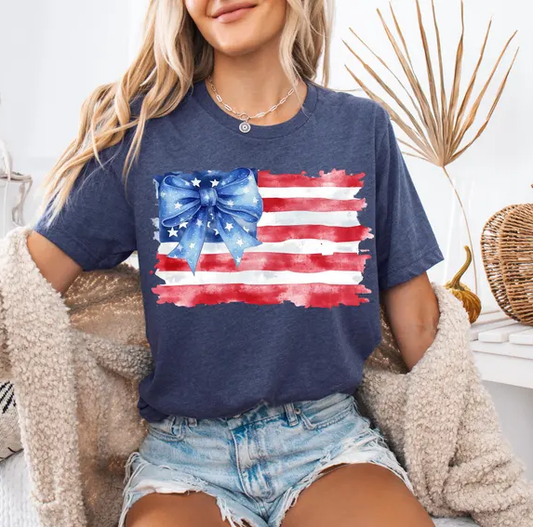 Coquette American Flag