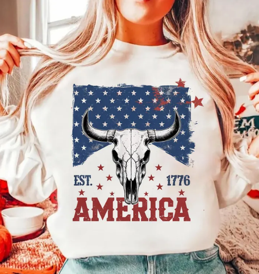 Western 4th Of July Howdy America