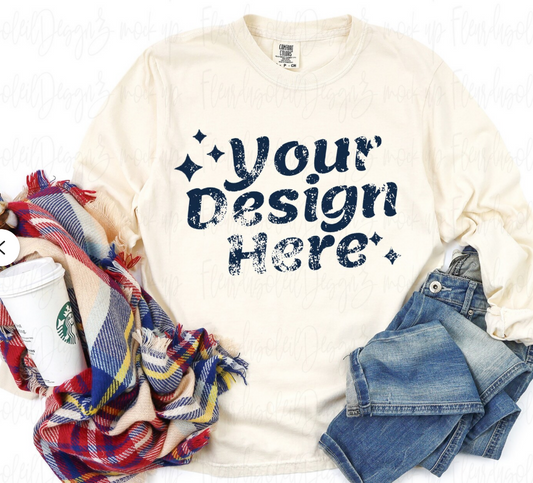 Custom Adult Long Sleeve Tee