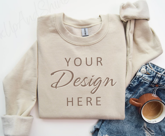 Custom Adult Crewneck Sweatshirt