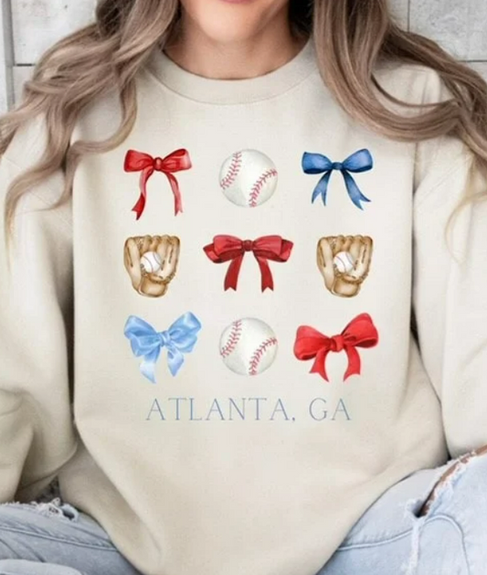 ATLANTA BOWS AND BASEBALLS