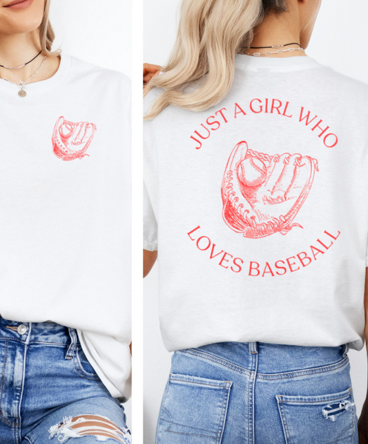 Just A Girl Who Loves Baseball