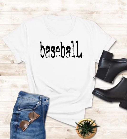 Baseball Graphic Tee: Stylish, Cozy, Cotton Shirt