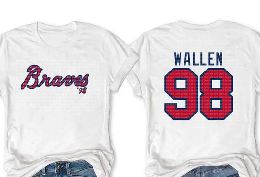 Braves '98 Wallen T-Shirt – Comfortable & Stylish Graphic Tee