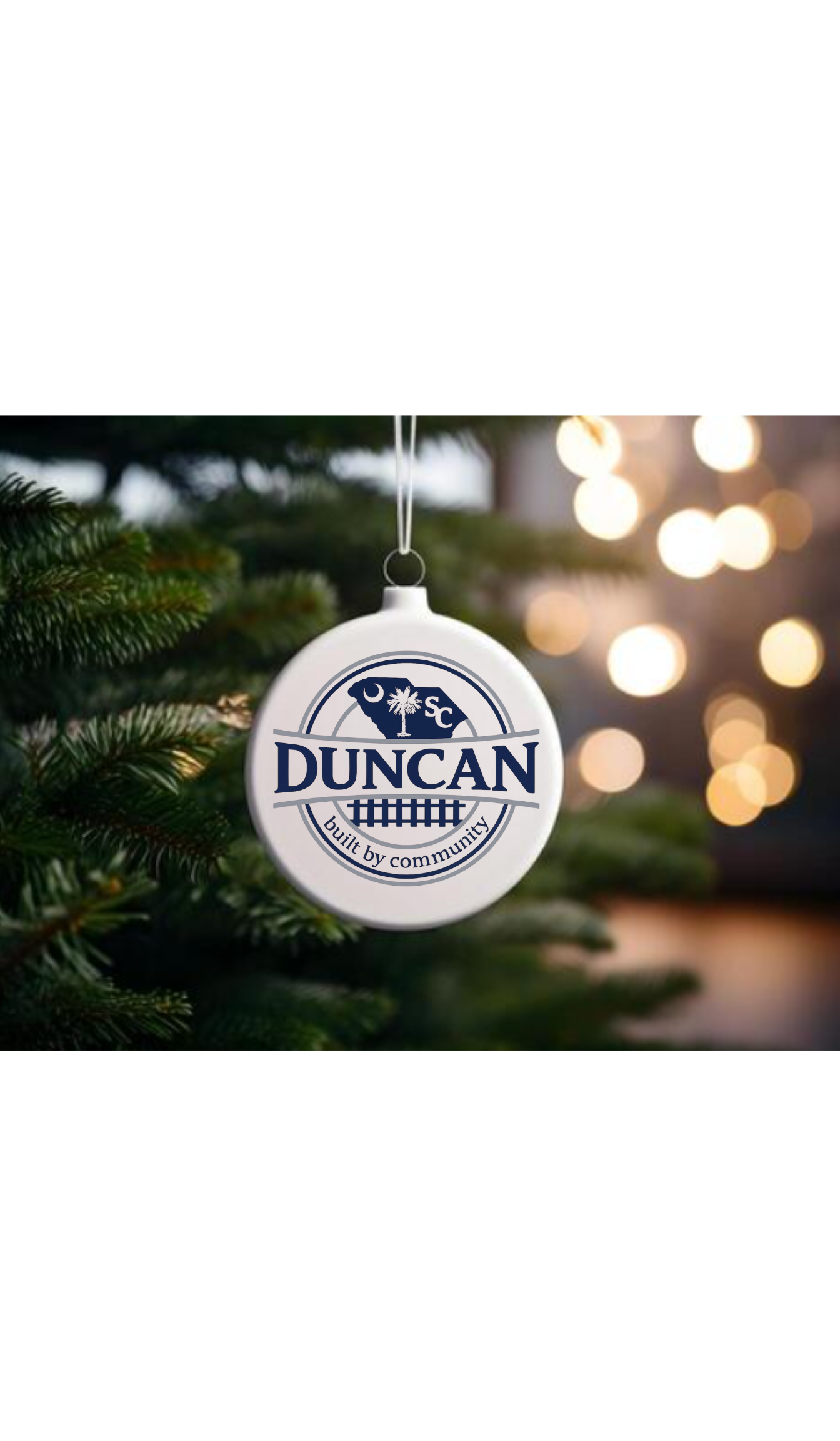 3 inch Personalized Round Circle Ornament