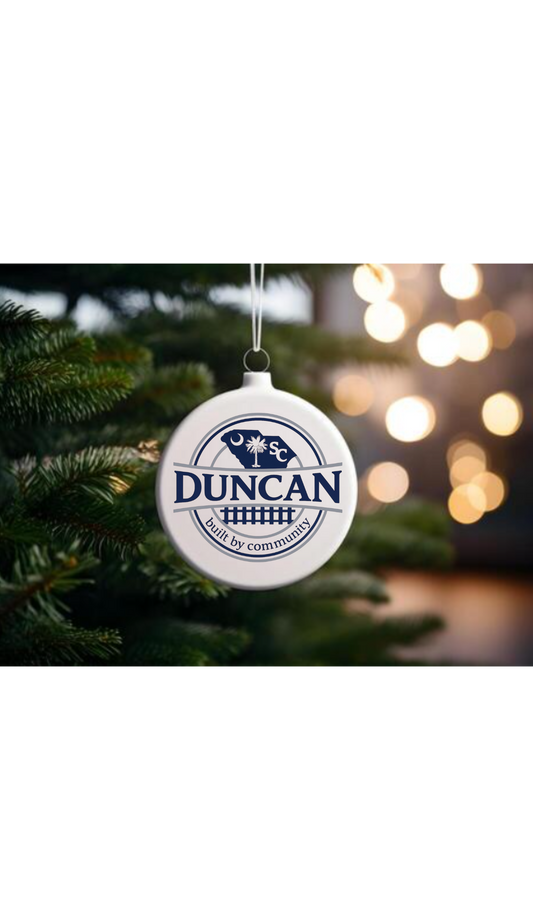 3 inch Personalized Round Circle Ornament