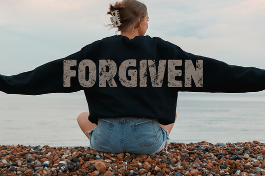 FORGIVEN oversized print