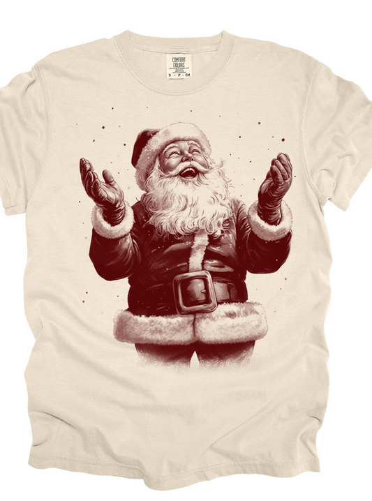 VINTAGE SANTA (RED)