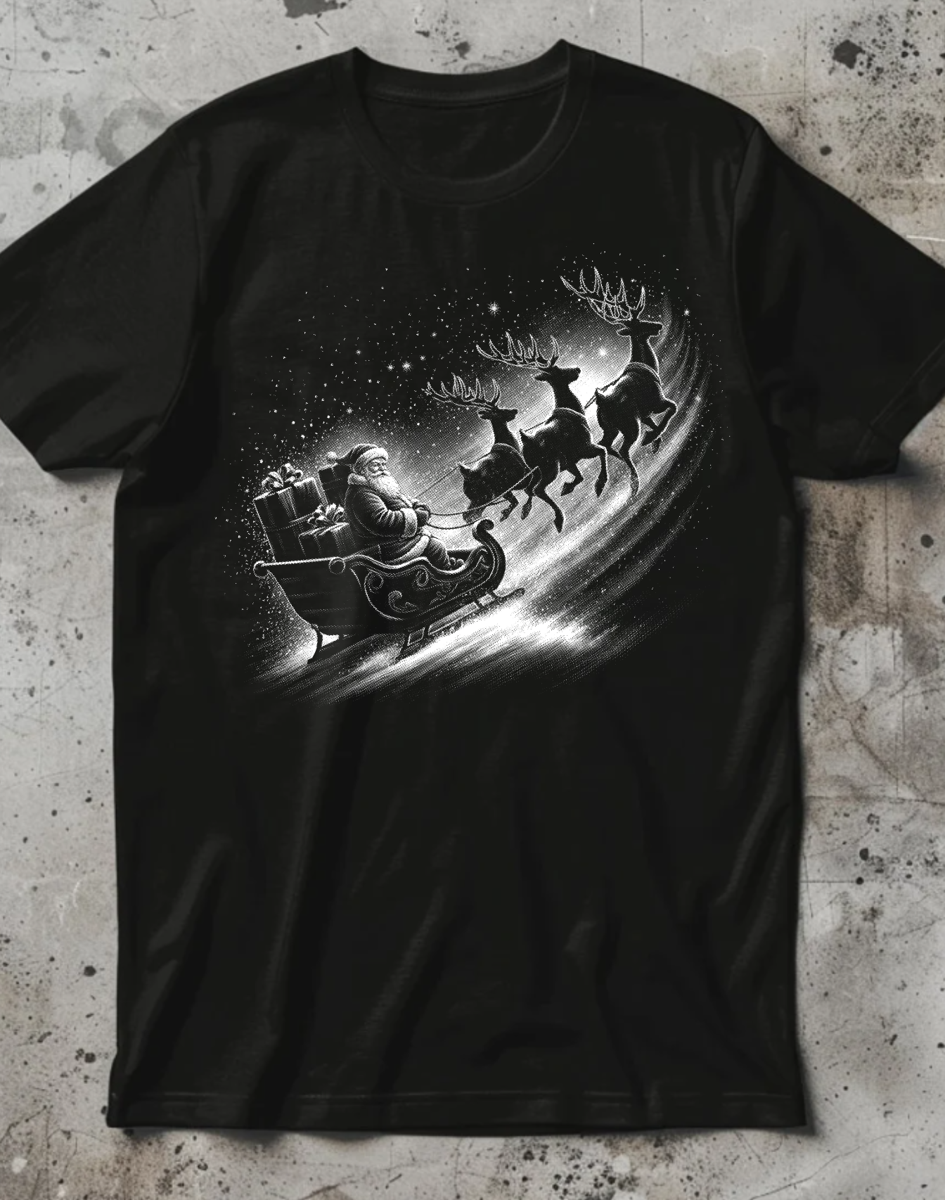 VINTAGE SANTA (SLEIGH)