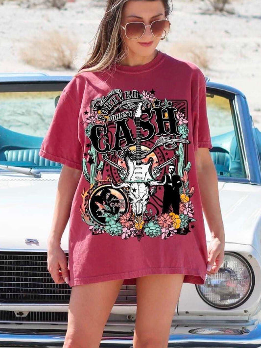 Johnny Cash Graphic T-Shirt: Vintage Country Music Apparel