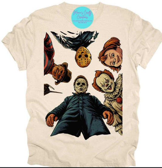 RETRO HALLOWEEN-Graphic T-Shirt: Stylish, Cozy, Comfortable Everyday Wear