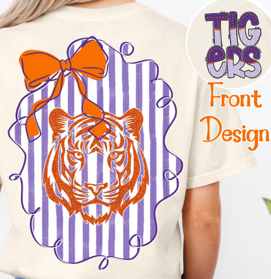 Tigers Football Seersucker